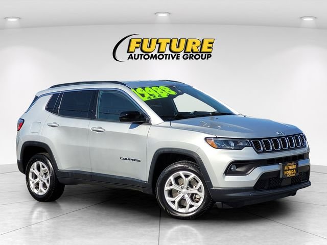 Used 2024 Silver Jeep Latitude image 1