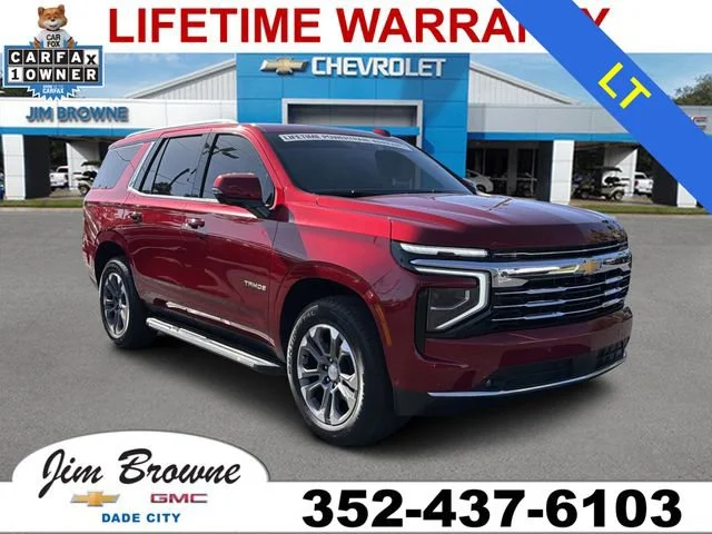 Used 2025 Radiant Red Tintcoat Chevrolet LT image 1
