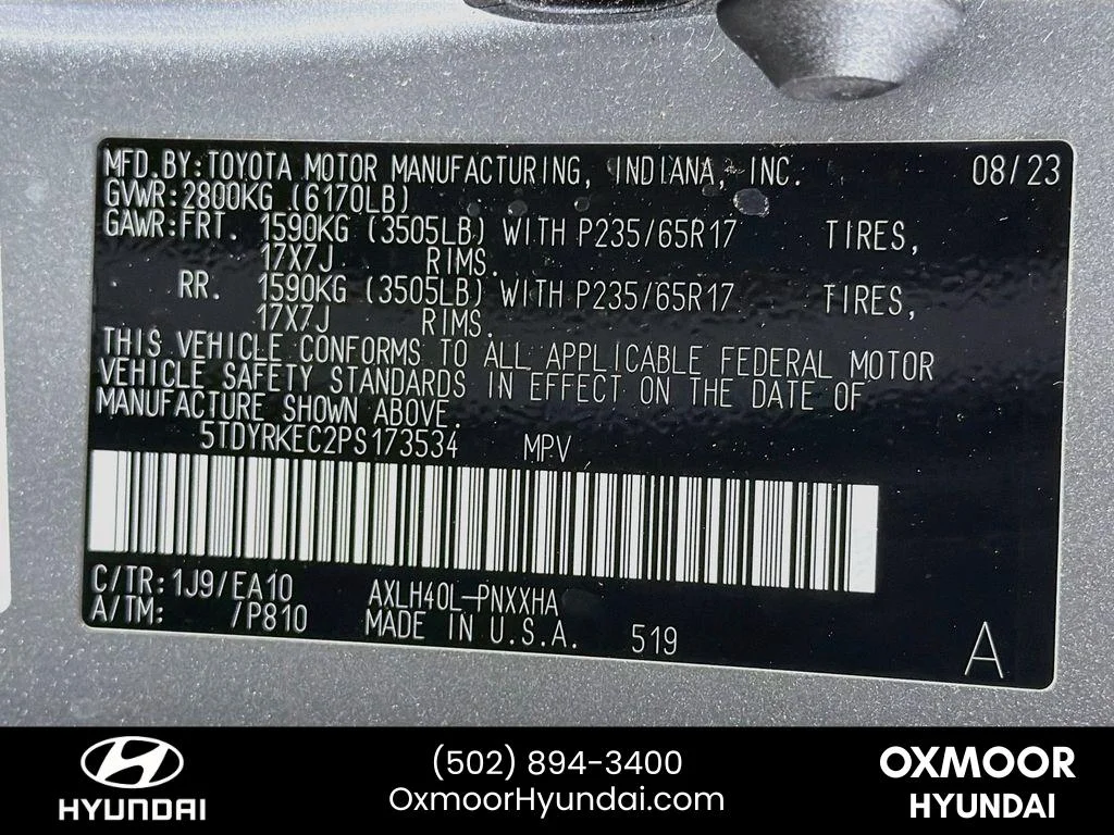 Used 2023 Celestial Silver Metallic Toyota XLE image 33