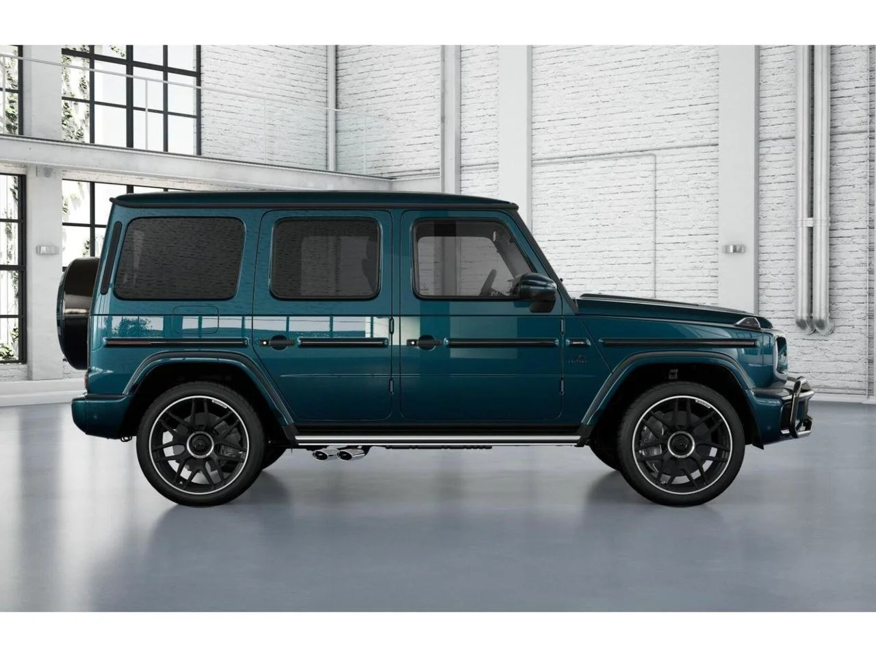 New 2027 MANUFAKTUR Sea Blue metallic Mercedes-Benz AMG® G 63 SUV image 16