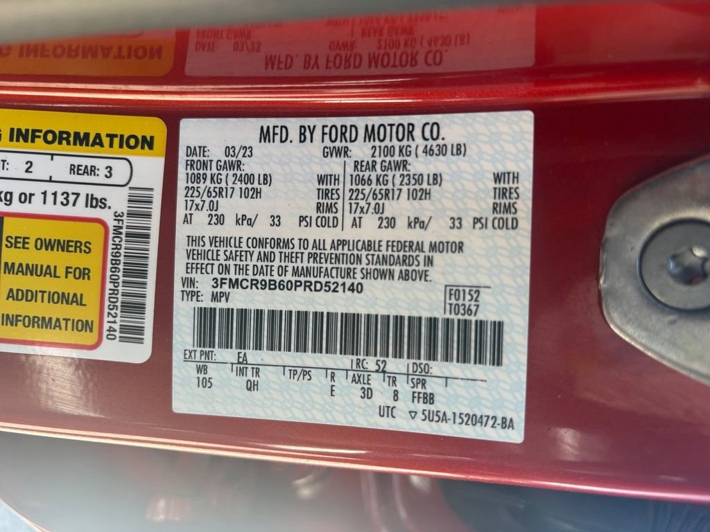 Used 2023 Red Ford Big Bend image 16