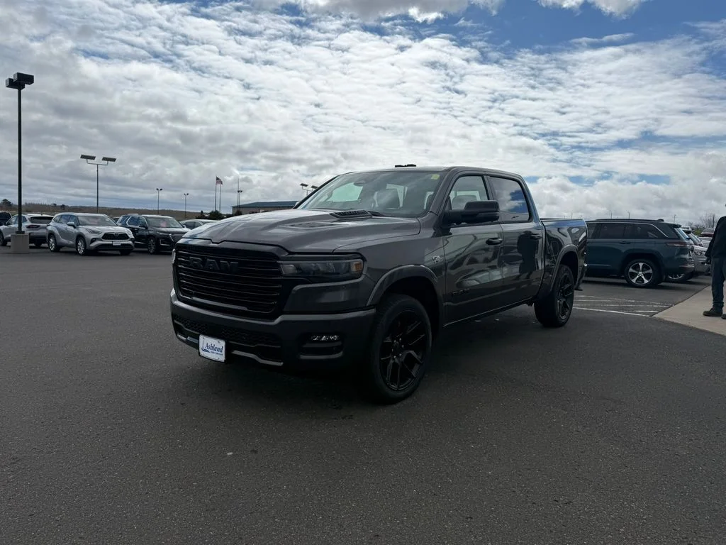 New 2026 Granite Crystal Metallic Clear-Coat Exterior Paint RAM Laramie image 7