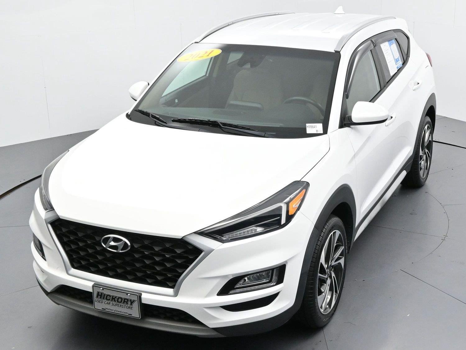 Used 2021 White Cream Hyundai Sport image 40
