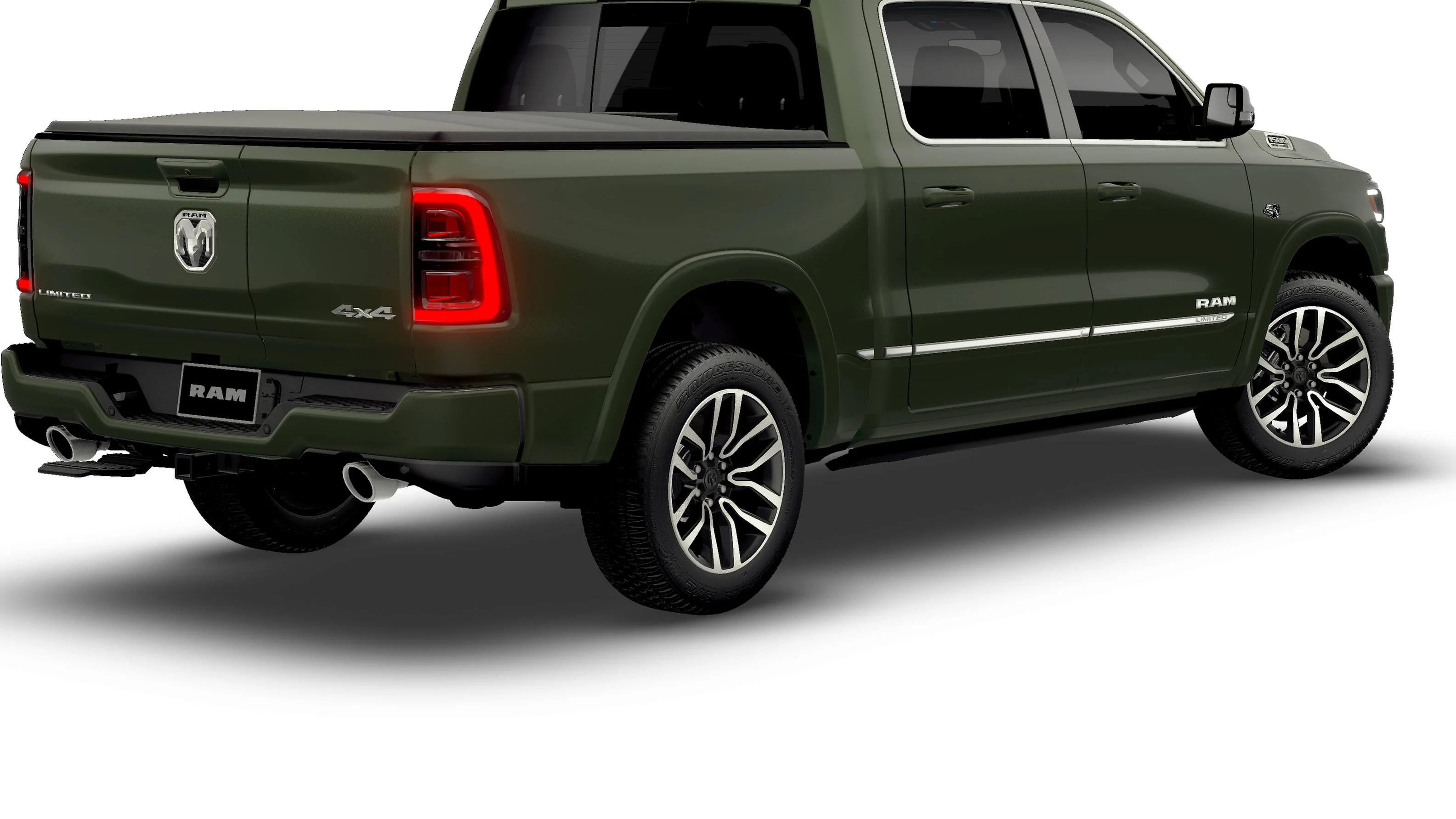 New 2026 Serrano-Green Metallic Exterior Paint RAM Limited image 2