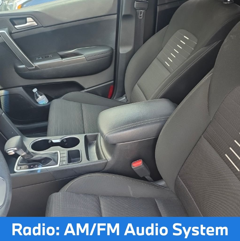 Used 2021 Blue Kia LX image 4