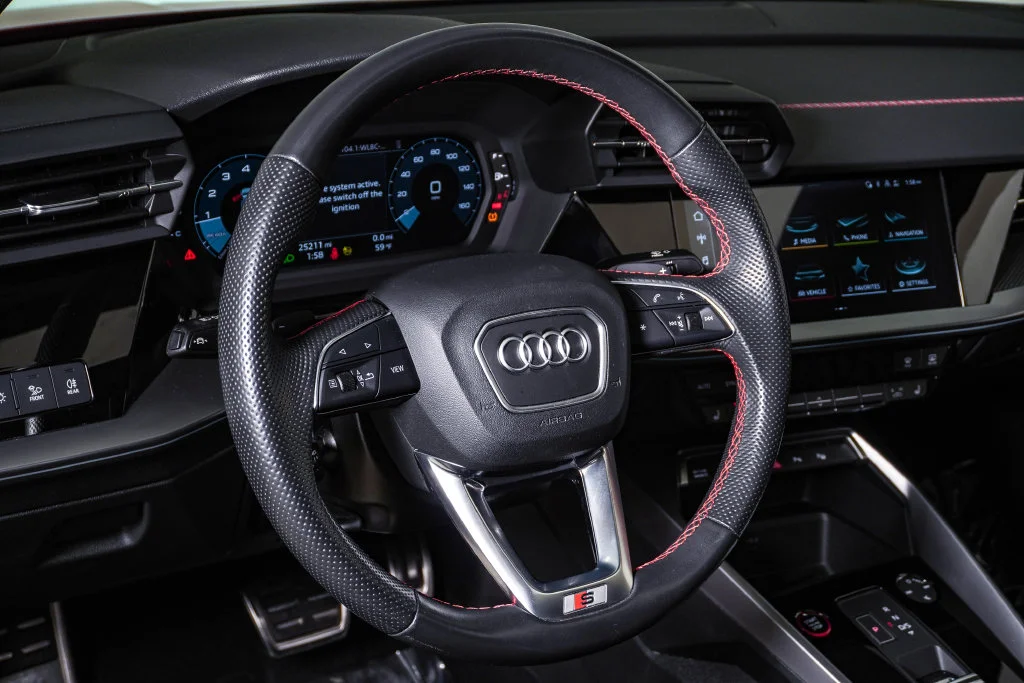 Used 2023 Tango Red Audi 2.0T Premium Plus image 18