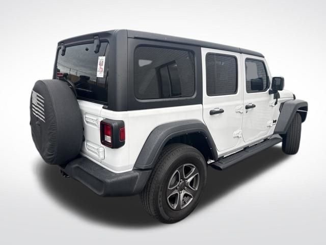 Used 2023 White Jeep Sport S image 4