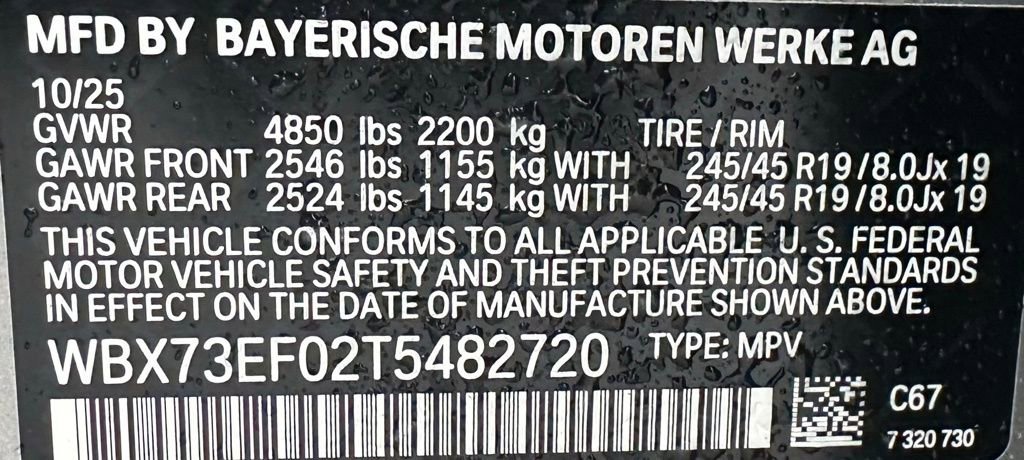 New 2026 Space Silver Metallic BMW xDrive28i image 39