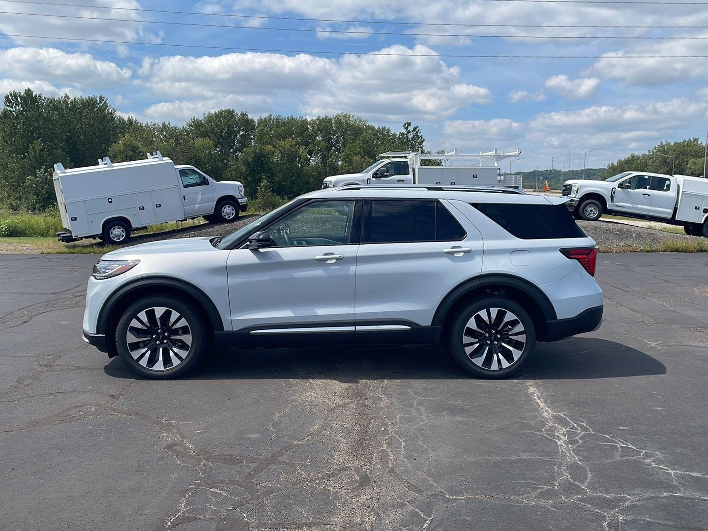 New 2026 Space White Metallic Ford Platinum™ image 2