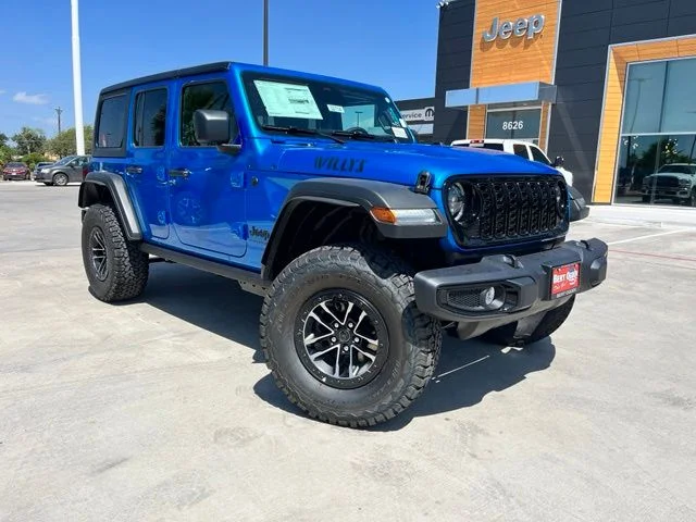 New 2026 Hydro Blue Pearl-Coat Exterior Paint Jeep Willys image 1