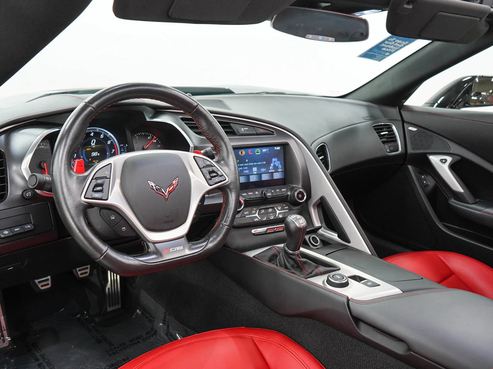 Used 2019 Black Chevrolet Z06 1LZ image 16