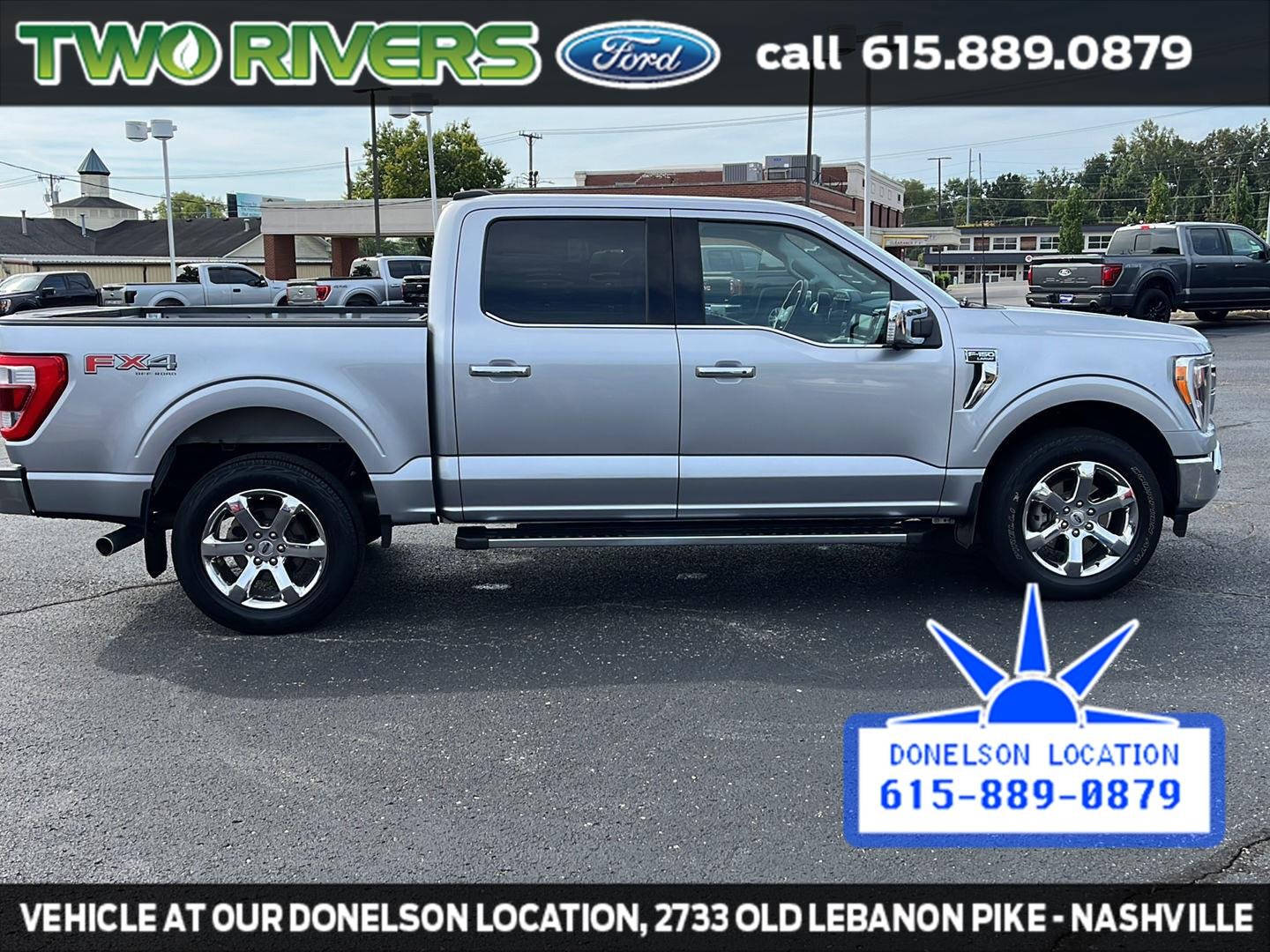 Used 2021 Iconic Silver Ford LARIAT image 17
