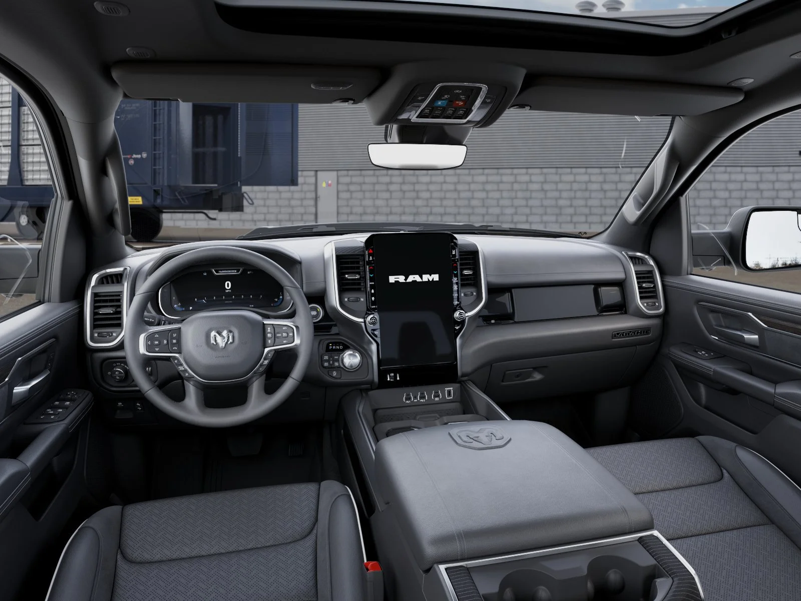 New 2026 Granite Crystal Metallic Clear-Coat Exterior Paint RAM Laramie image 16