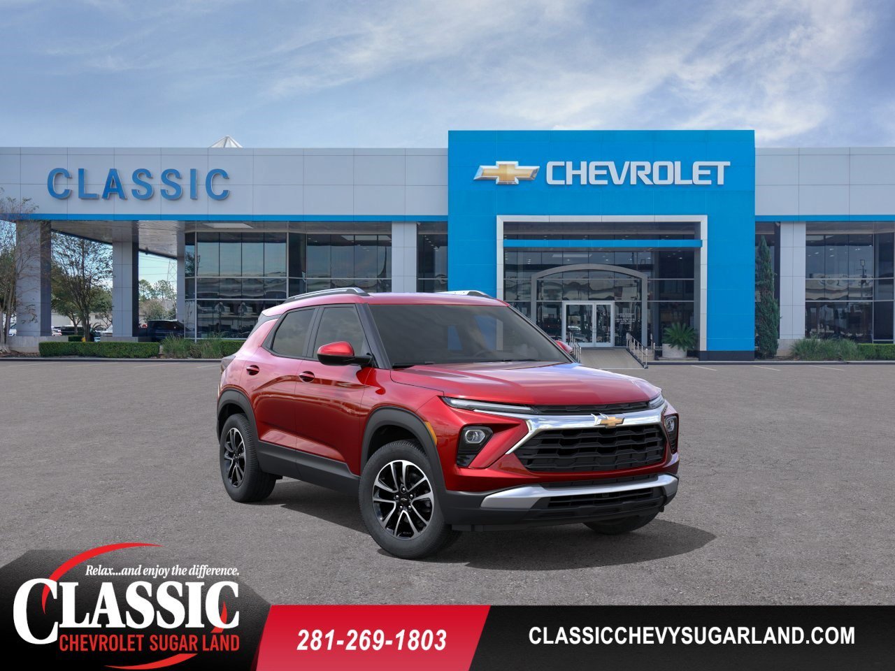 New 2026 Apex Red Chevrolet LT image 1