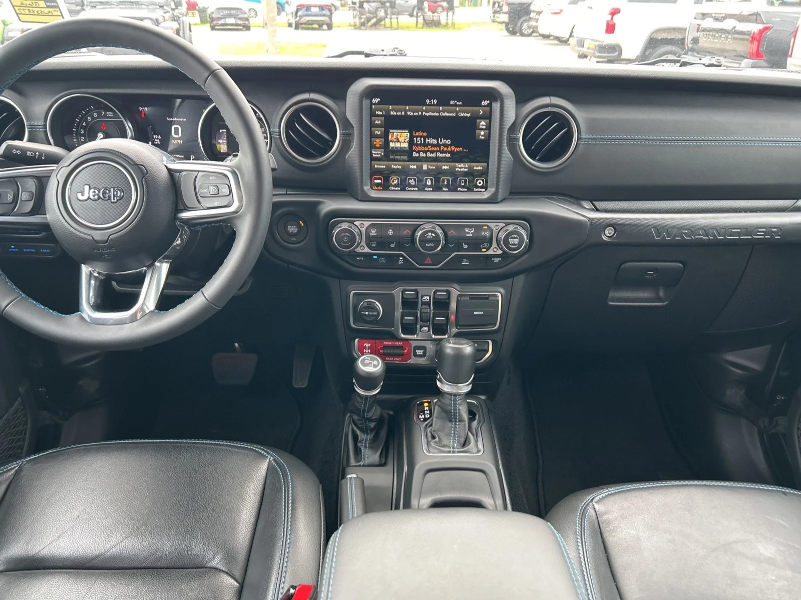 Used 2023 Black Clearcoat Jeep Rubicon 4xe image 13