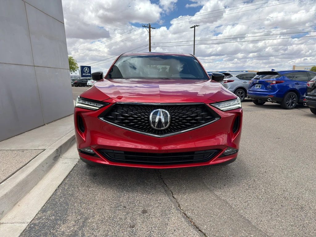 Certified Used 2023 Performance Red Pearl Acura SH-AWD with A-Spec Package image 4