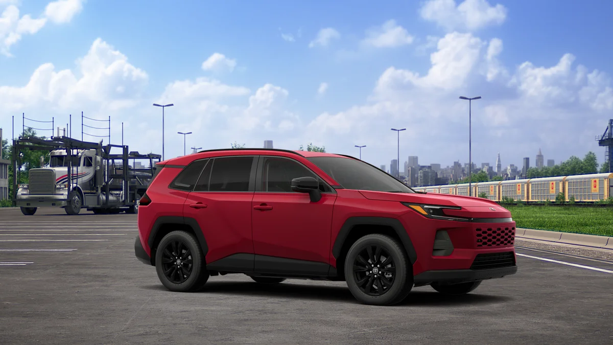 New 2026 Ruby Flare Pearl Toyota XLE Premium image 14