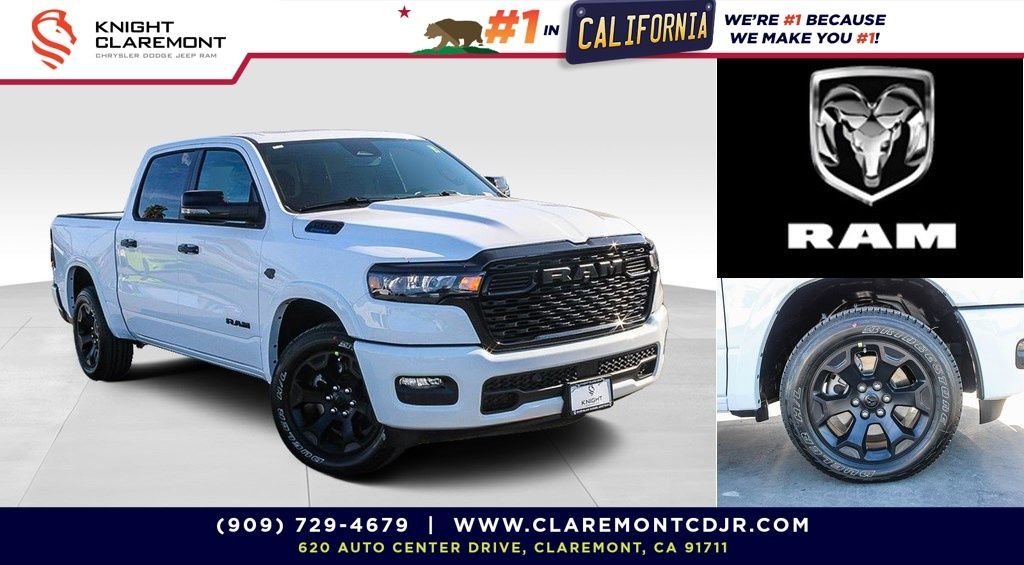 New 2027 Bright White Clearcoat Ram Big Horn/Lone Star image 1