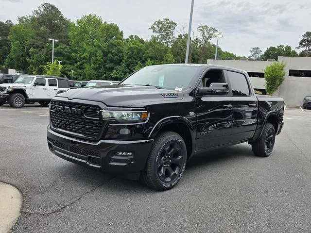 New 2026 Diamond Black Crystal Pearl-Coat Exterior Paint RAM Big Horn/Lone Star image 3