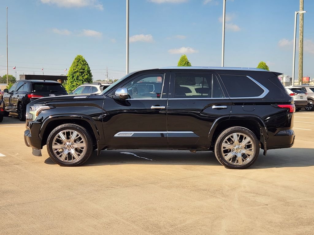 Used 2024 Midnight Black Metallic Toyota Capstone image 4