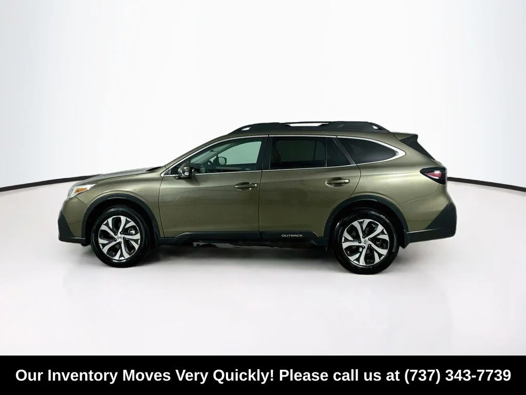 Used 2020 Green Metallic Subaru Limited image 4