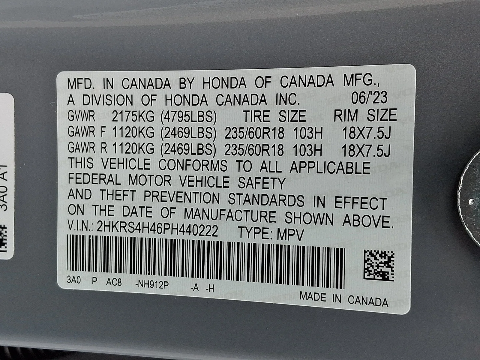 2023 Honda CR-V EX - Photo 26