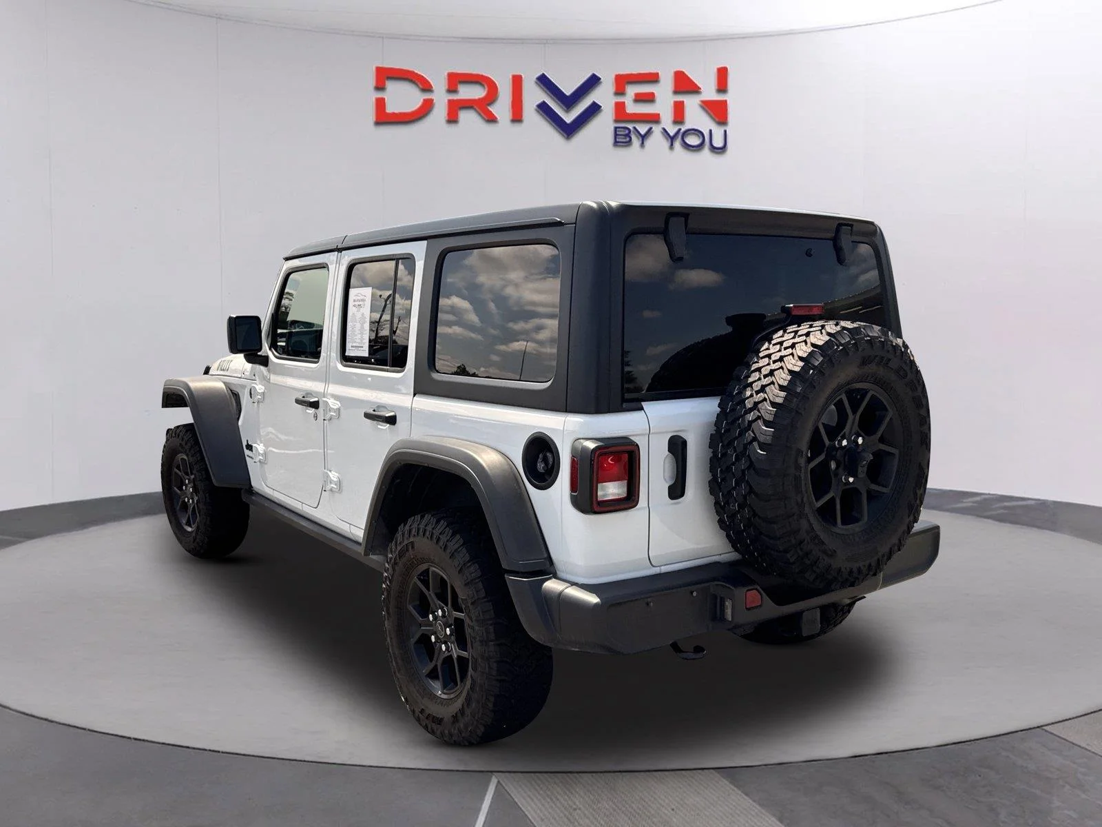 Used 2025 Bright White Clearcoat Jeep Willys image 6