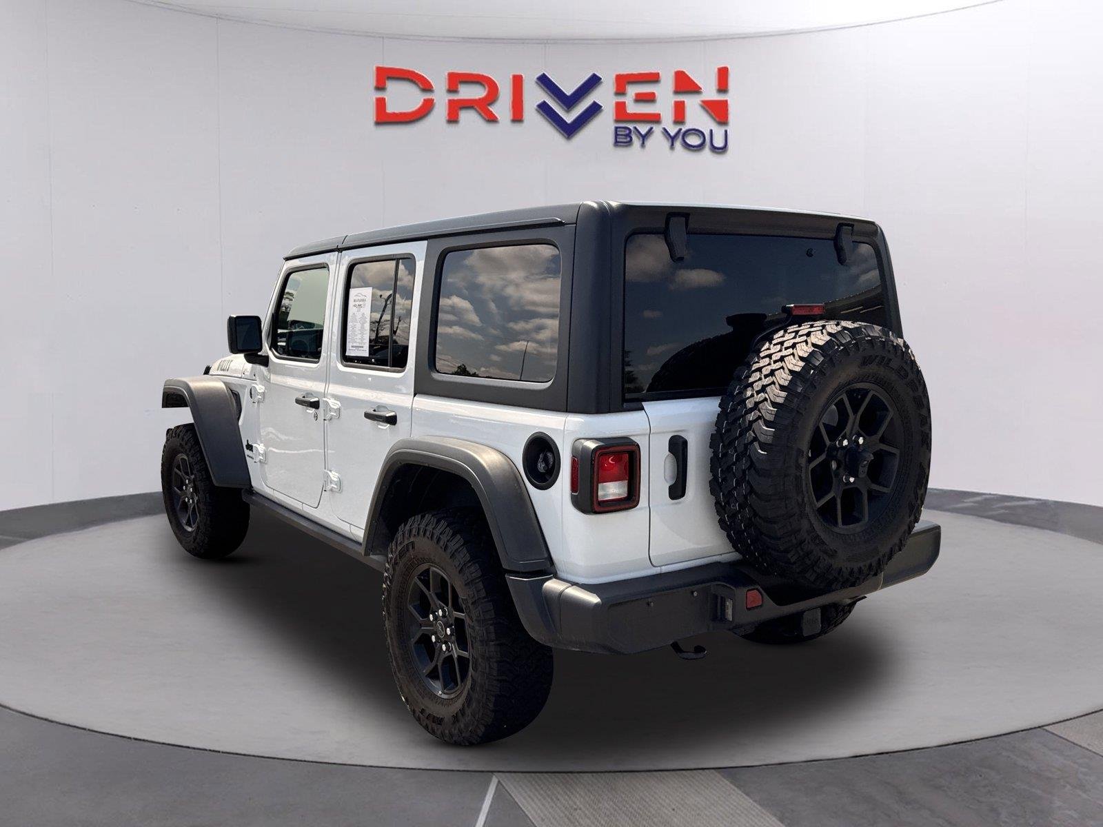 Used 2025 Bright White Clearcoat Jeep Willys image 6