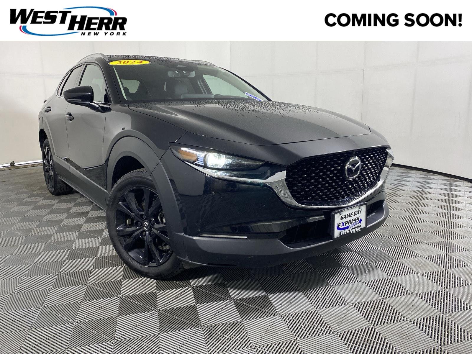 Used 2024 Jet Black Mica Mazda 2.5 Turbo Premium Plus Package image 1