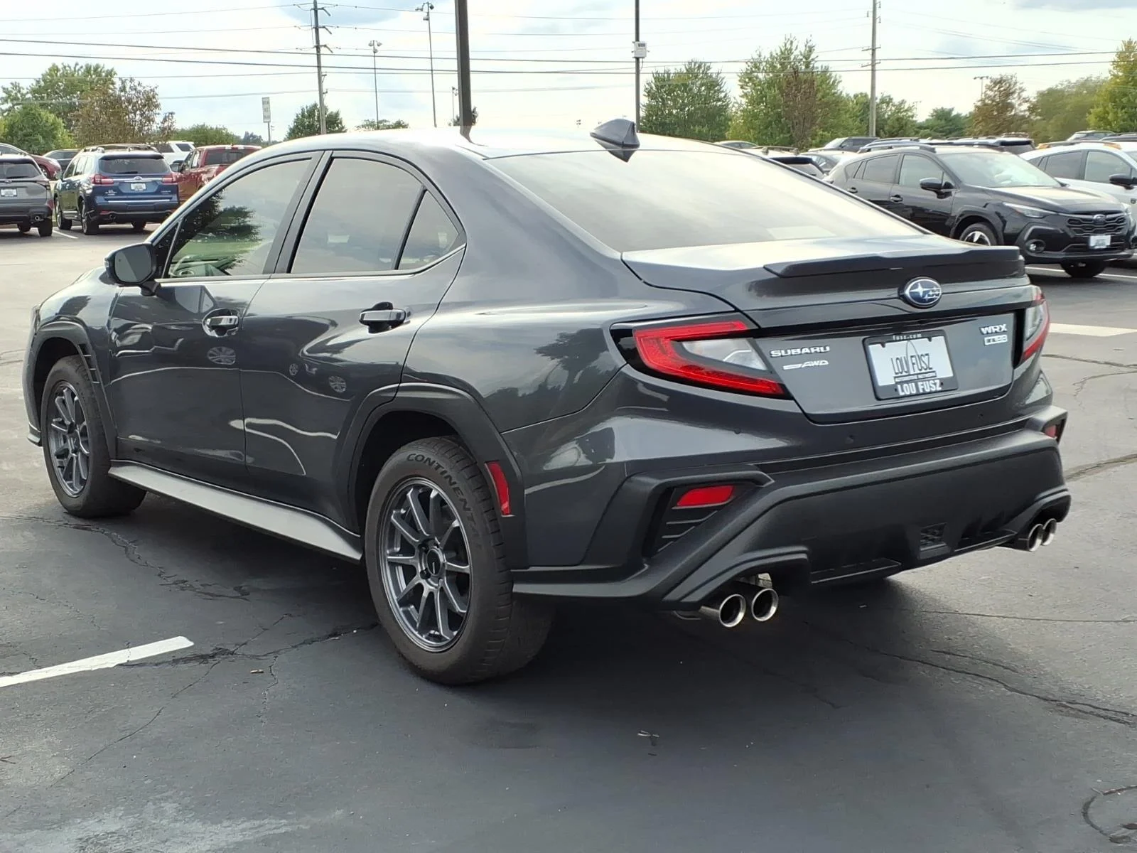 Used 2024 Magnetite Gray Metallic Subaru Limited image 5