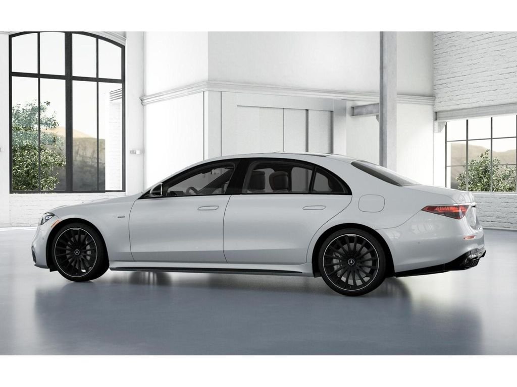 New 2026 MANUFAKTUR Moonlight White Metallic Mercedes-AMG AMG® S 63 E 4MATIC Sedan image 32