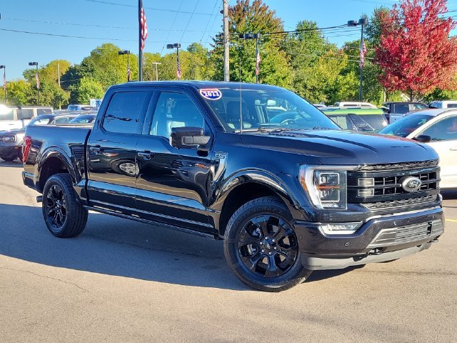 Certified Used 2022 Black Metallic Ford Platinum image 1