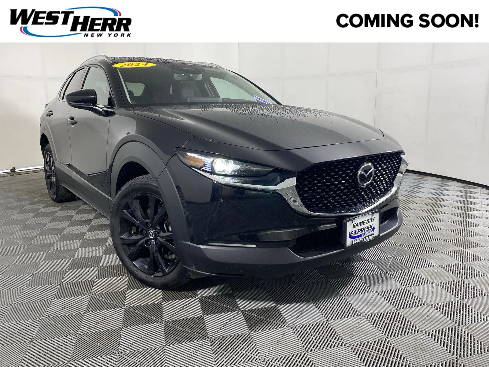 Used 2024 Jet Black Mica Mazda 2.5 Turbo Premium Plus Package image 1