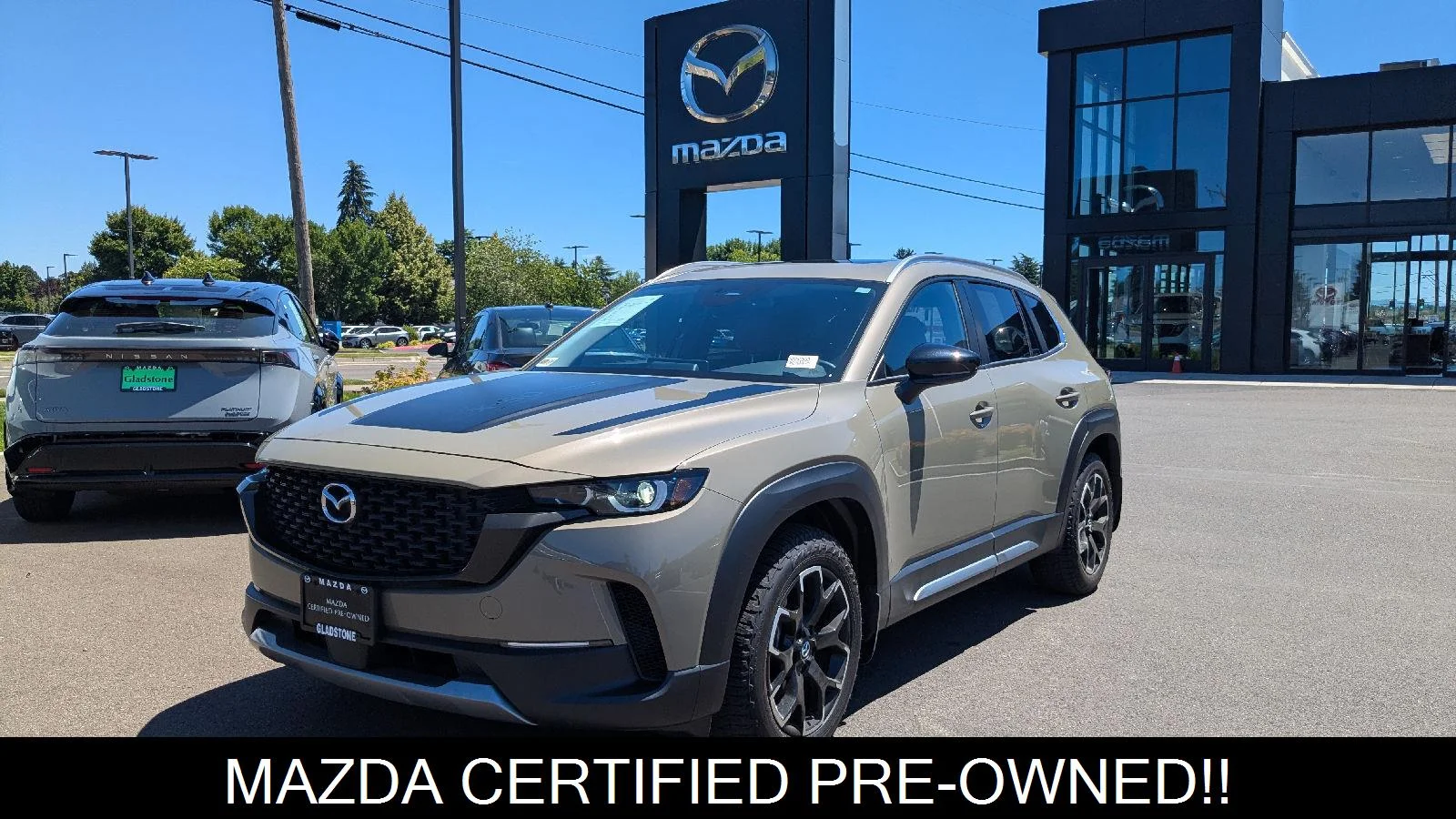 Certified Used 2025 Zircon Sand Metallic Mazda 2.5 Turbo Meridian Edition image 1