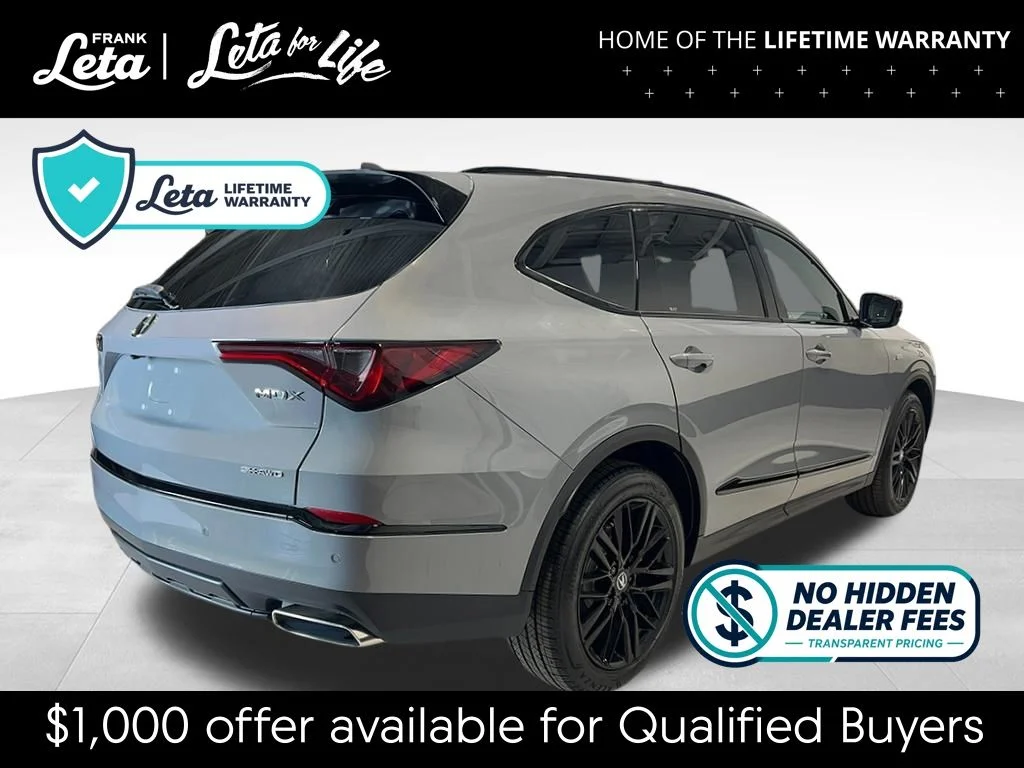 New 2026 Liquid Carbon Metallic Acura A-Spec Advance Package image 9