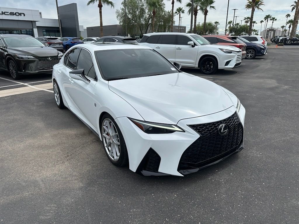 Used 2023 White Lexus 350 F SPORT image 25