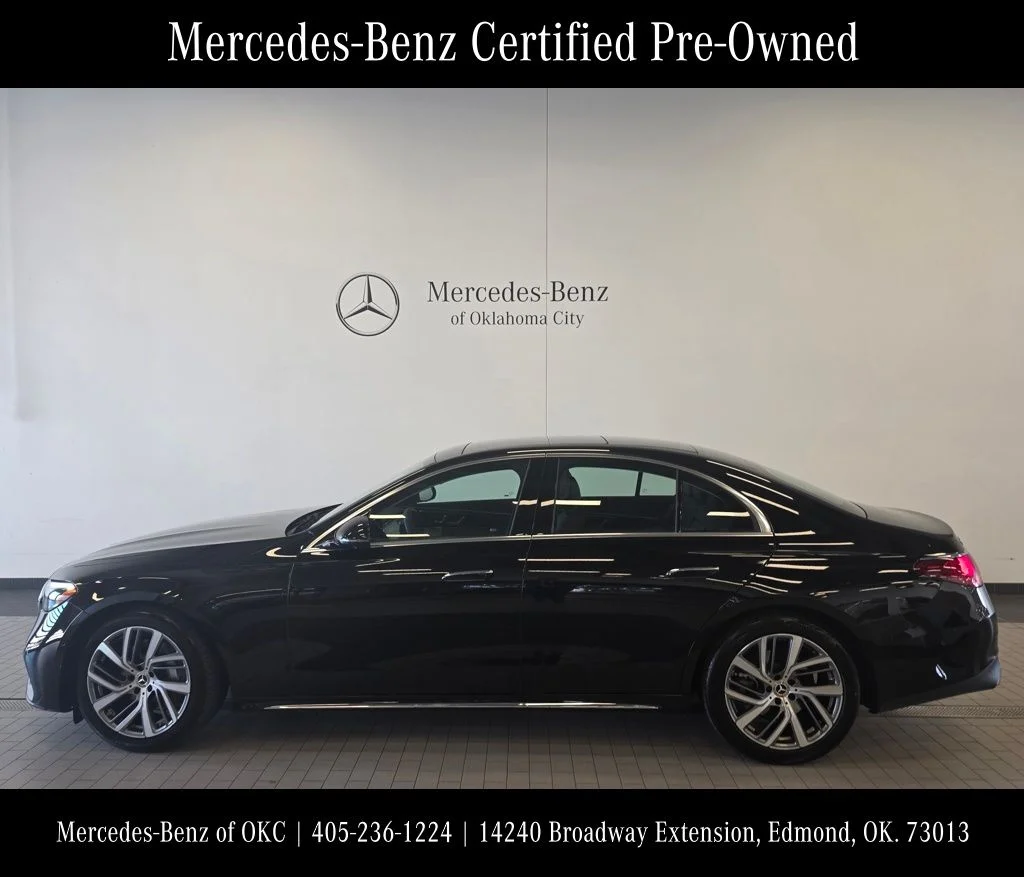 Certified Used 2025 Black Mercedes-Benz E 350 image 6