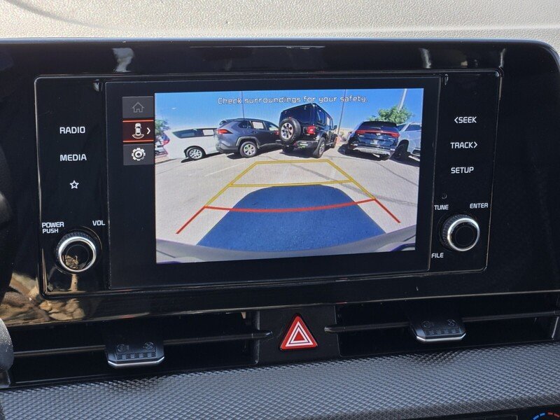 Used 2023 Snow White Pearl KIA LX AWD image 20