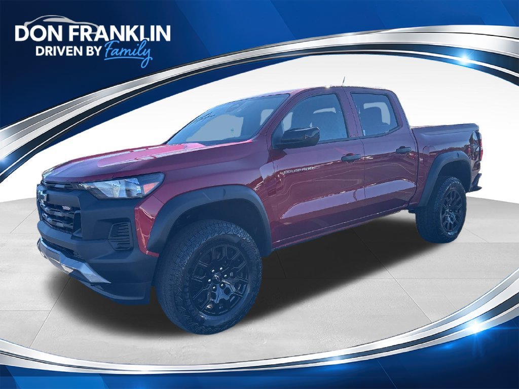 New 2026 Radiant Red Tintcoat Chevrolet Trail Boss image 1