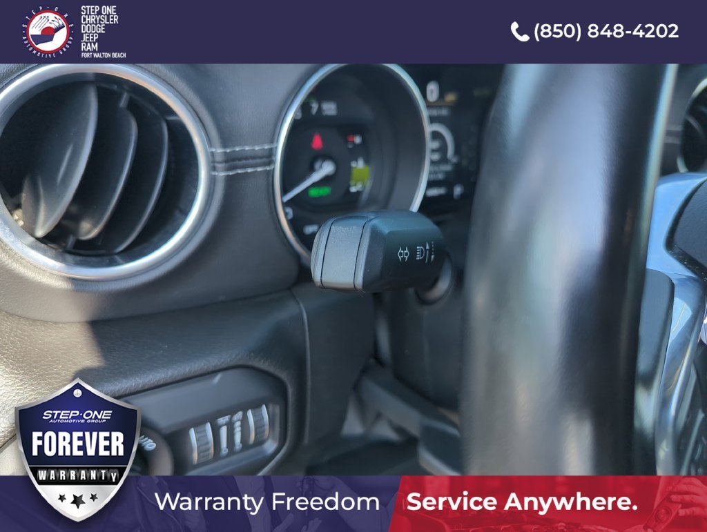 Used 2022 Green Jeep Unlimited Sahara 4xe image 20