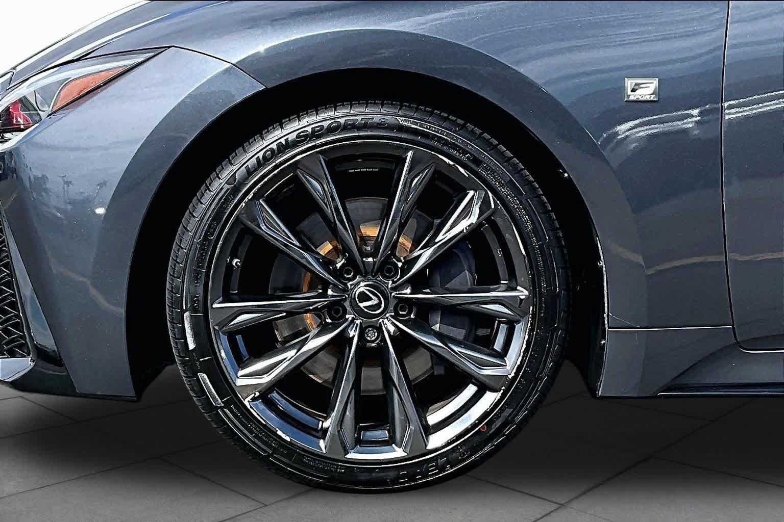 Certified Used 2022 CLOUDBURST GRAY Lexus F SPORT image 11