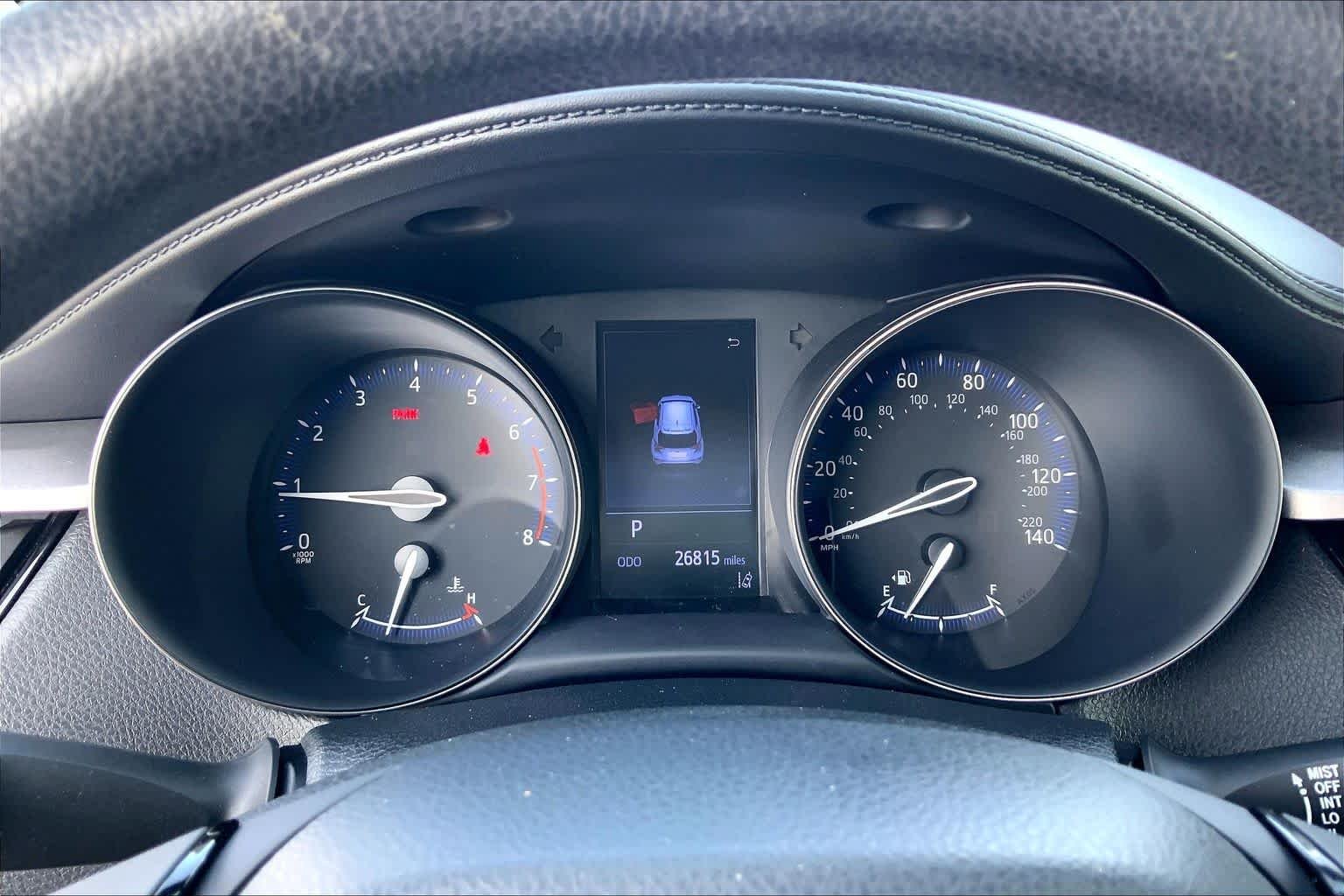 Used 2020 Black Sand Pearl Toyota XLE image 26