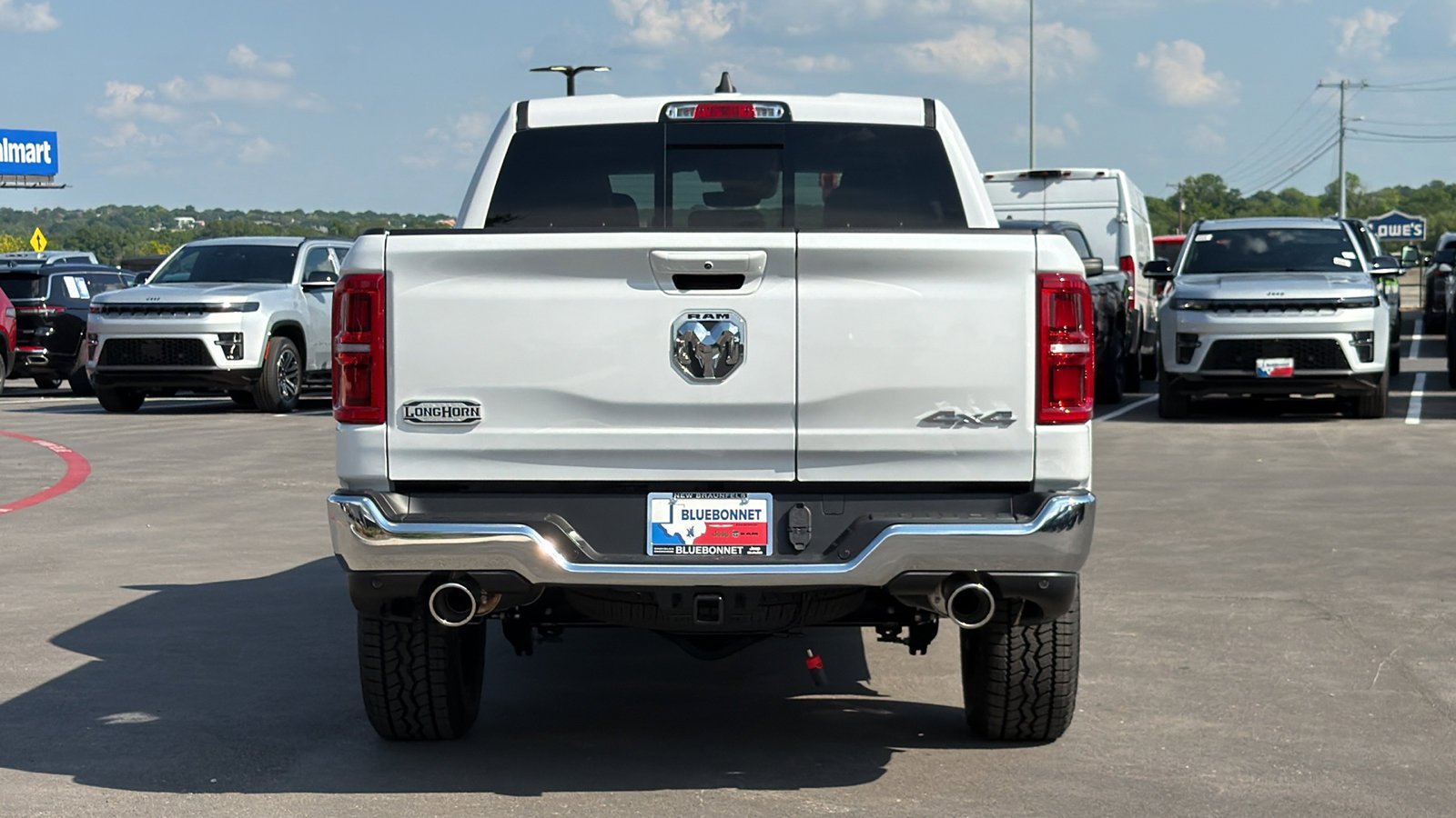 New 2026 Ivory White Tri-Coat Pearl-Coat Exterior Paint RAM Longhorn image 7