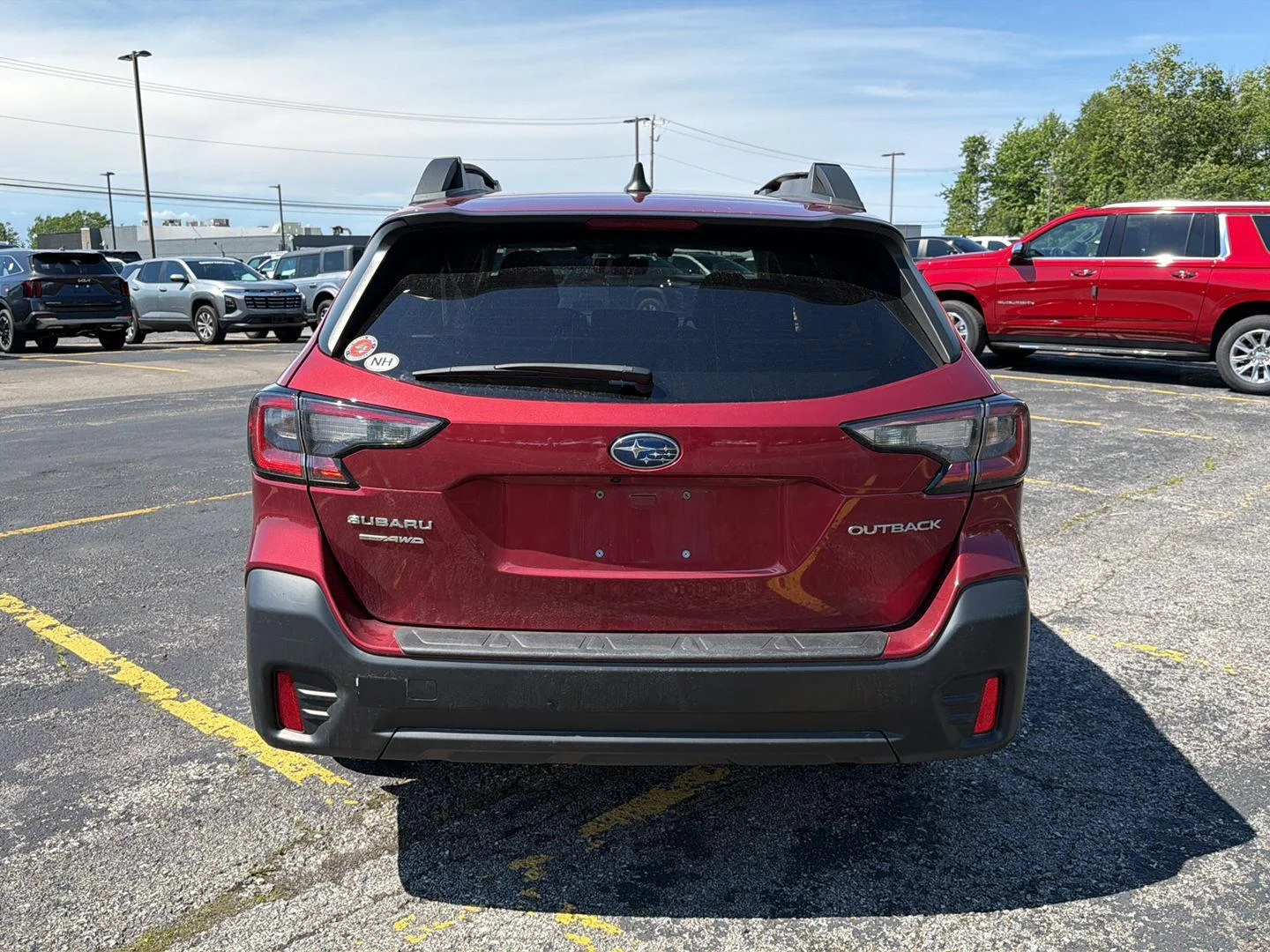 Used 2021 Crimson Red Pearl Subaru Premium image 9