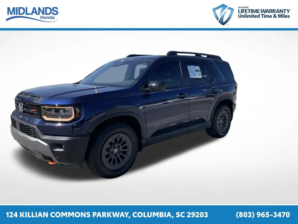 New 2026 Obsidian Blue Pearl Honda TrailSport image 3