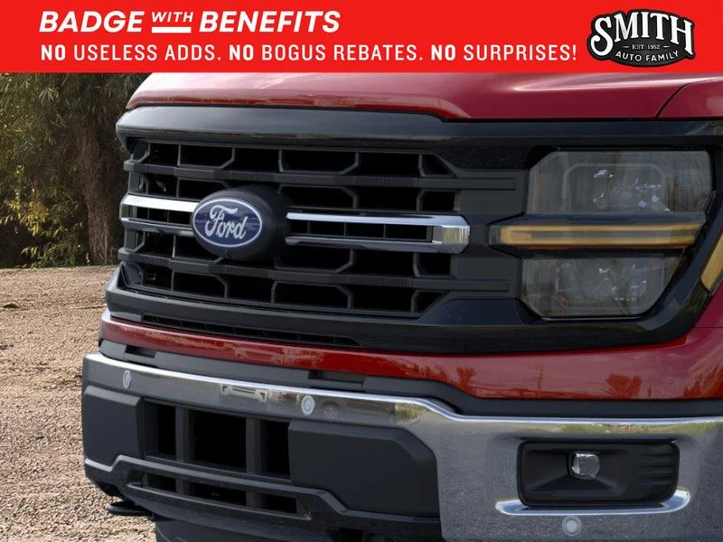 New 2025 Rapid Red Metallic Tinted Clearcoat Ford XLT image 18