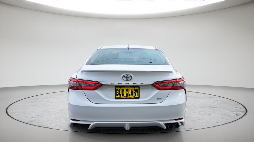 Used 2019 White Toyota SE image 4