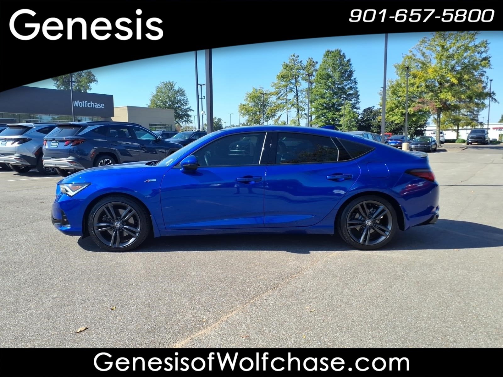 Used 2025 Blue Acura A-Spec Tech Package image 2