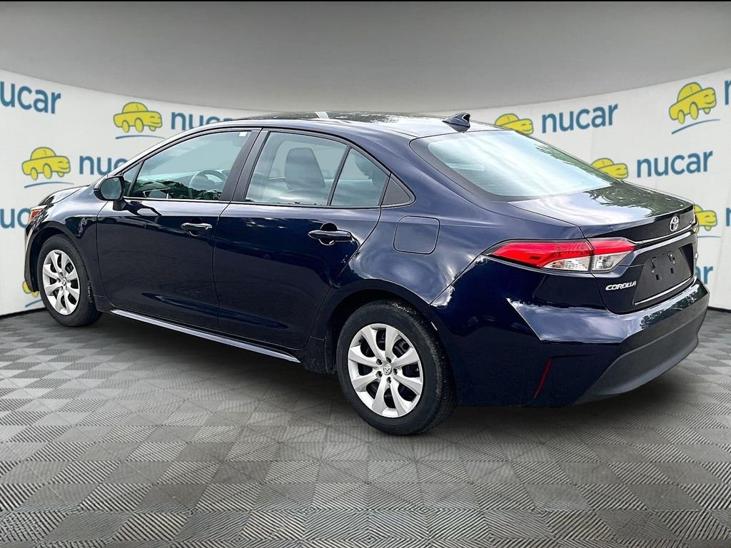 Used 2023 Blue Toyota LE image 5