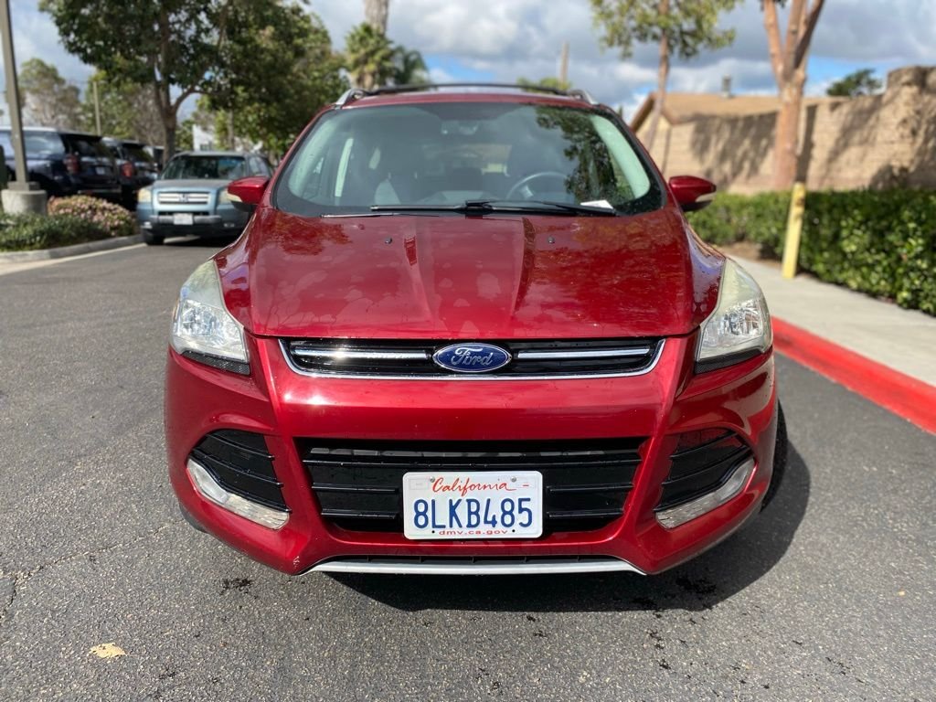 Used 2014 Red Ford Titanium image 2